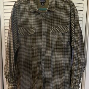 Patagonia Checkered Long Sleeve Flannel